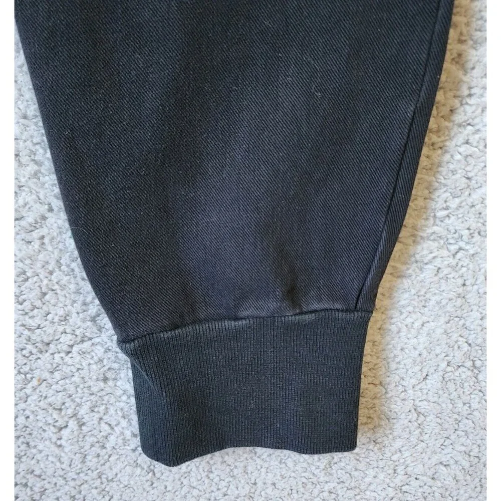 True Religion Black Classic Logo Stretch Drawstring Jogger‎ Sweatpants Size XL